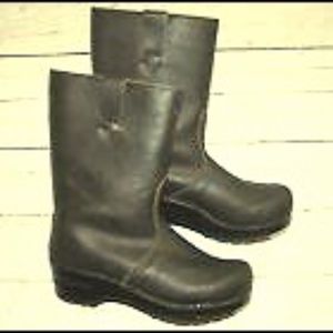 Brown Dansko Women's Leather Boots, size 36